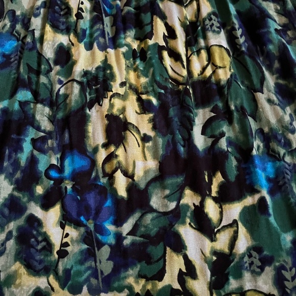 a.n.a Blue and Green Sundress - Picture 2 of 4